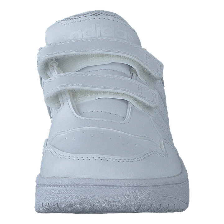 Hoops Lifestyle Basketball Hook-and-Loop Shoes Cloud White / Cloud White / Cloud White