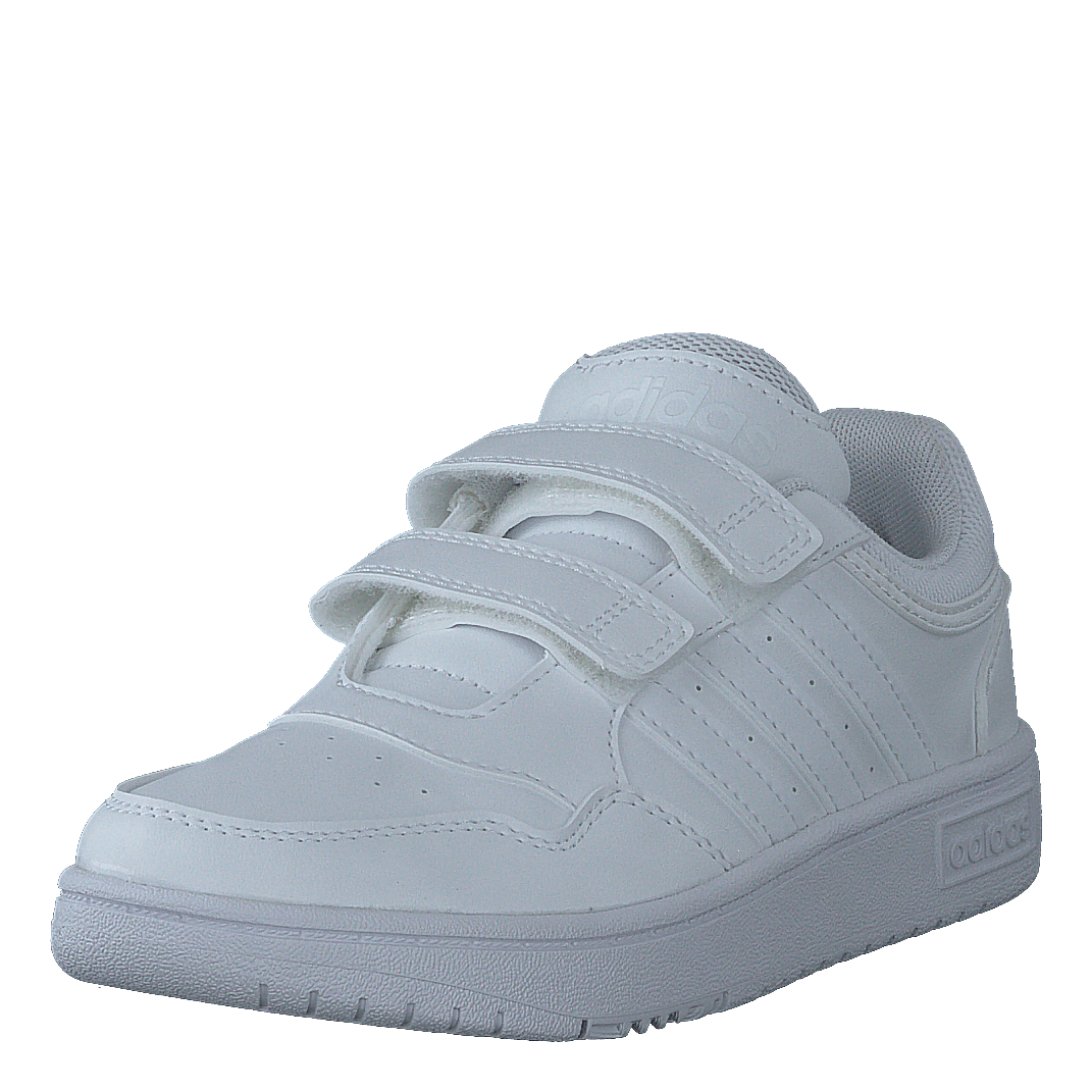 Hoops Lifestyle Basketball Hook-and-Loop Shoes Cloud White / Cloud White / Cloud White