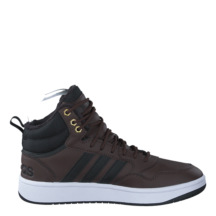 Hoops 3.0 Mid Wtr Brown/cblack/goldmt