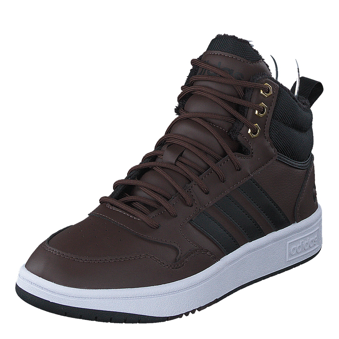 Hoops 3.0 Mid Wtr Brown/cblack/goldmt