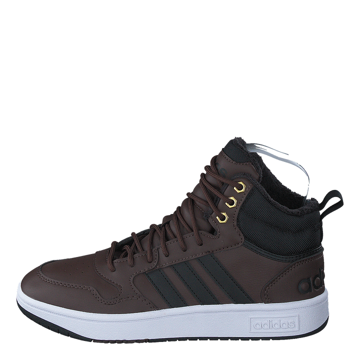 Hoops 3.0 Mid Wtr Brown/cblack/goldmt