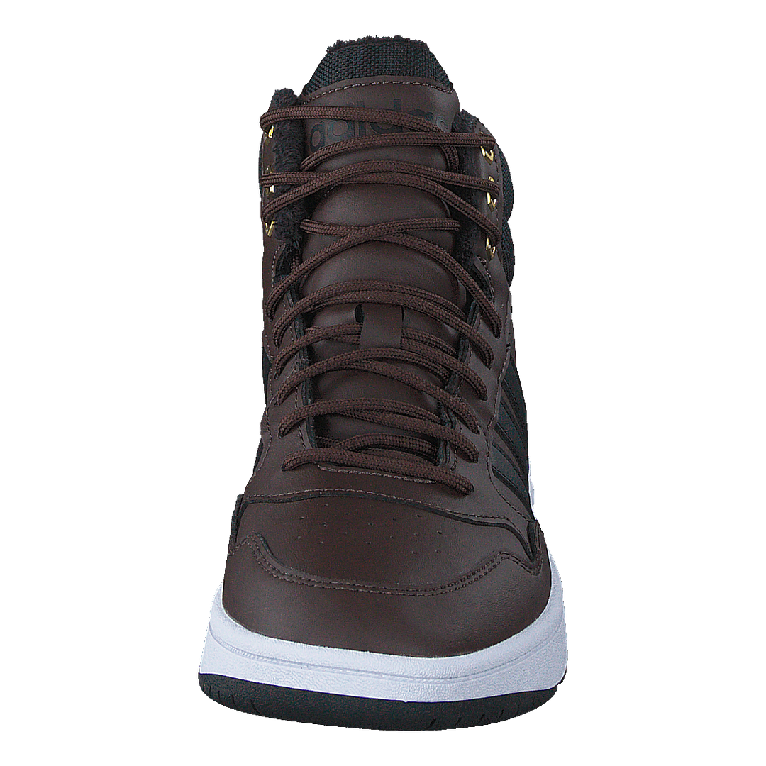 Hoops 3.0 Mid Wtr Brown/cblack/goldmt