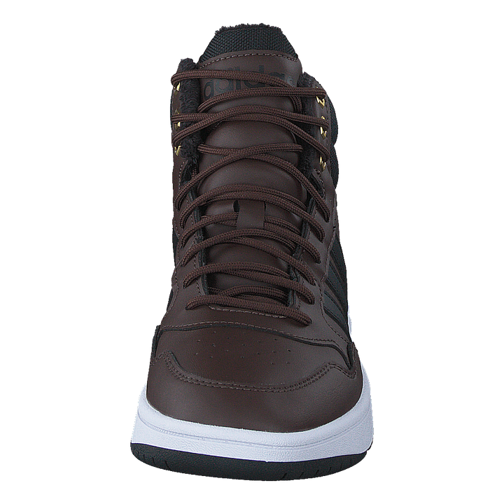 Hoops 3.0 Mid Wtr Brown/cblack/goldmt