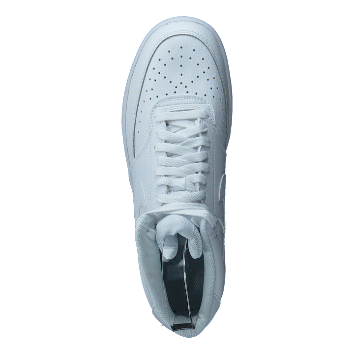 NikeCourt Vision Mid Women's Shoes WHITE/WHITE-WHITE