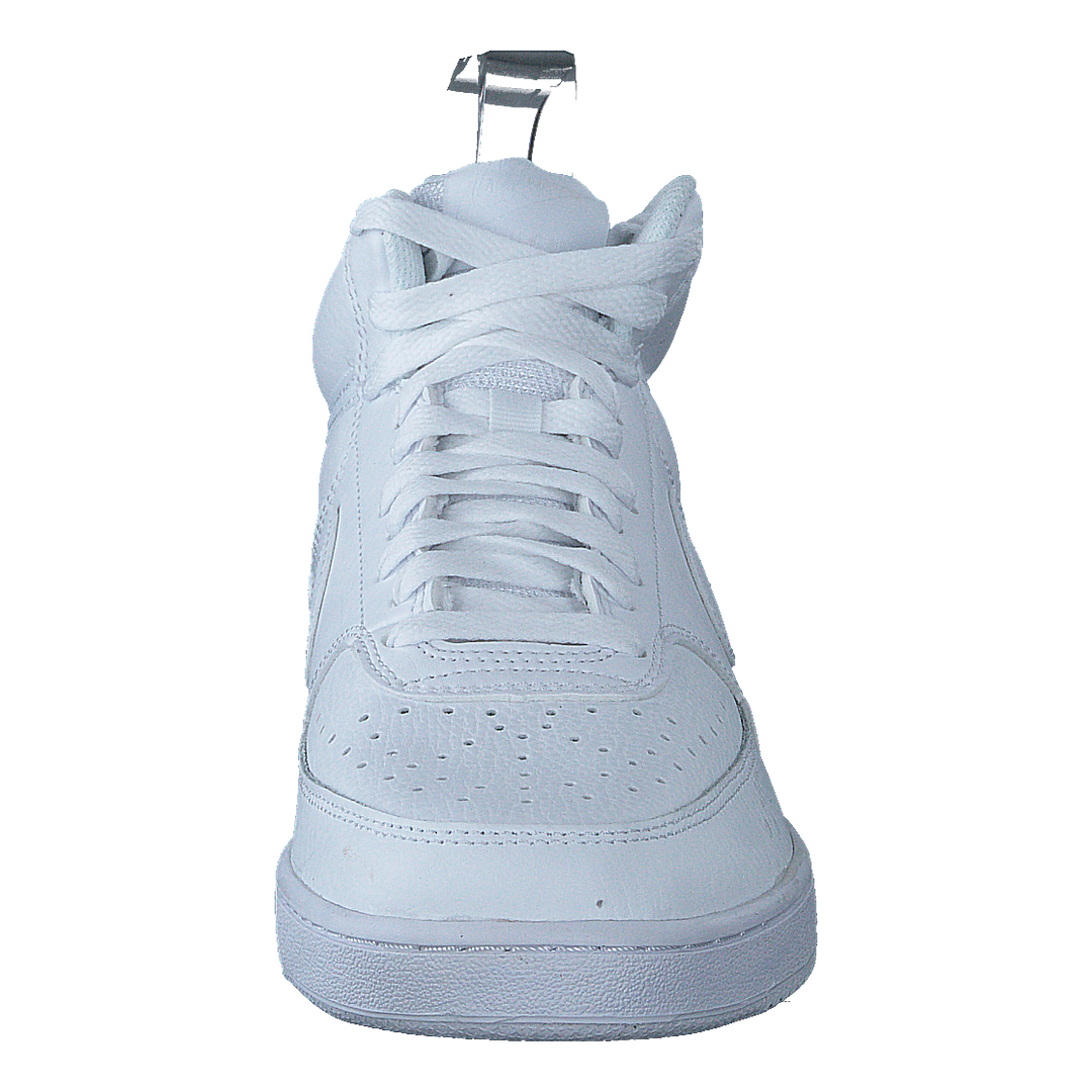 NikeCourt Vision Mid Women's Shoes WHITE/WHITE-WHITE