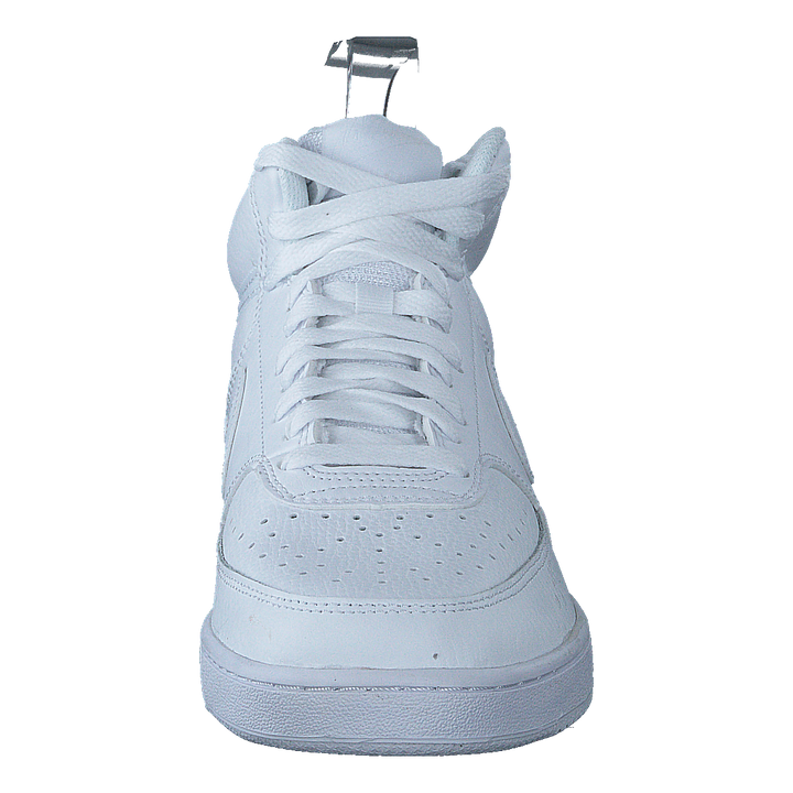 NikeCourt Vision Mid Women's Shoes WHITE/WHITE-WHITE