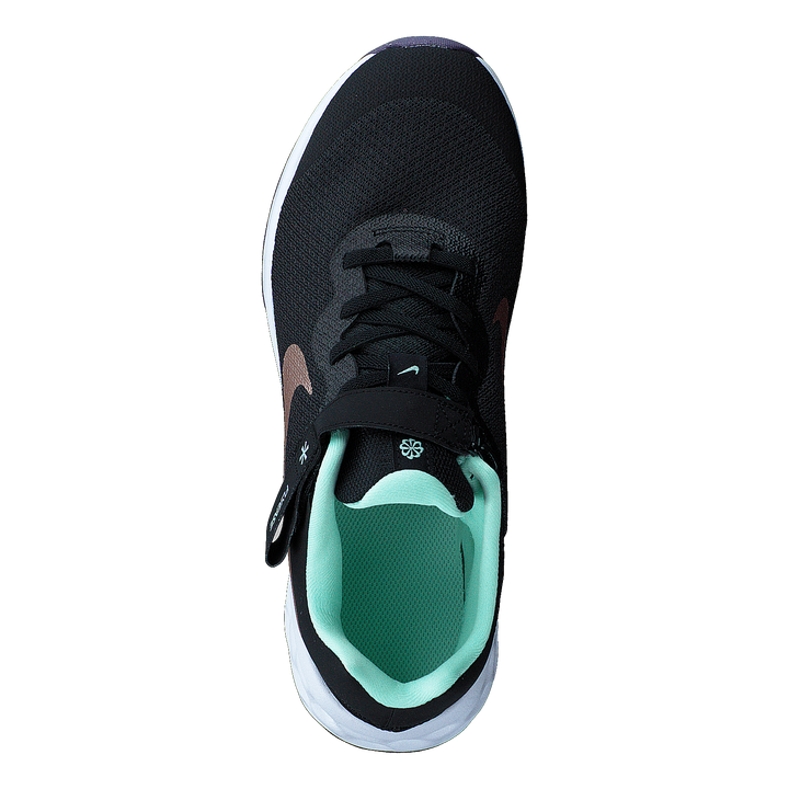 Nike Revolution 6 Flyease Black/mint Foam/canyon Purple/