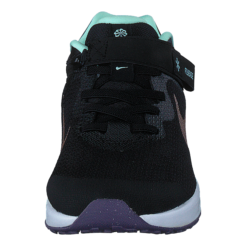 Nike Revolution 6 Flyease Black/mint Foam/canyon Purple/