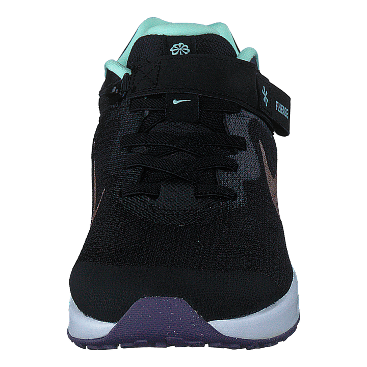 Nike Revolution 6 Flyease Black/mint Foam/canyon Purple/