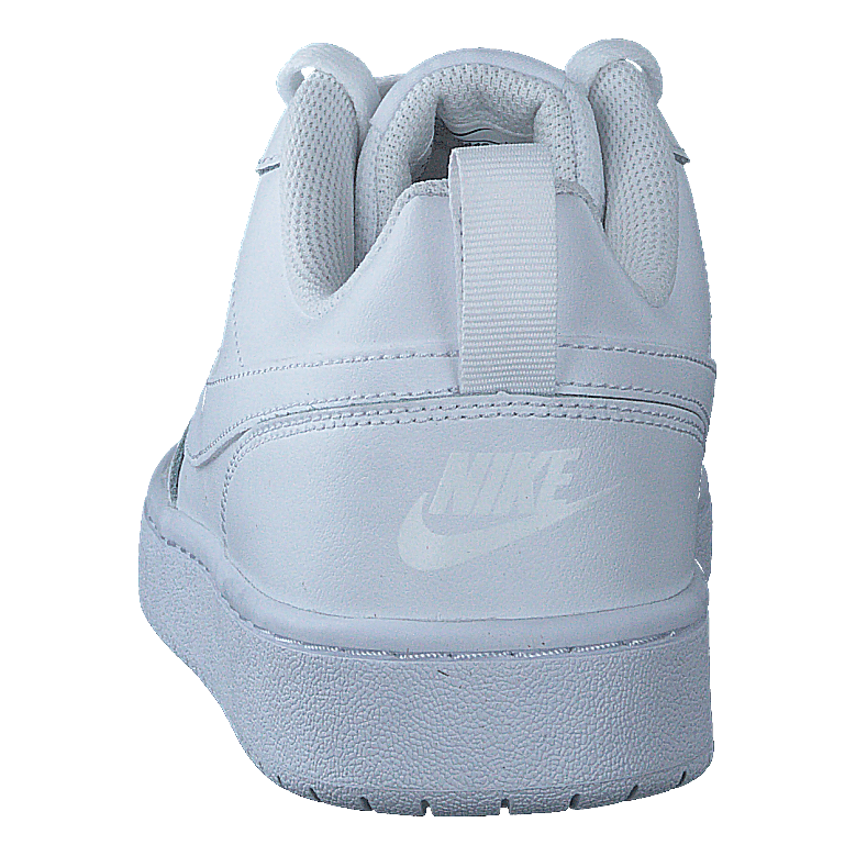 Court Borough Low 2 Big Kids' Shoes WHITE/WHITE-WHITE