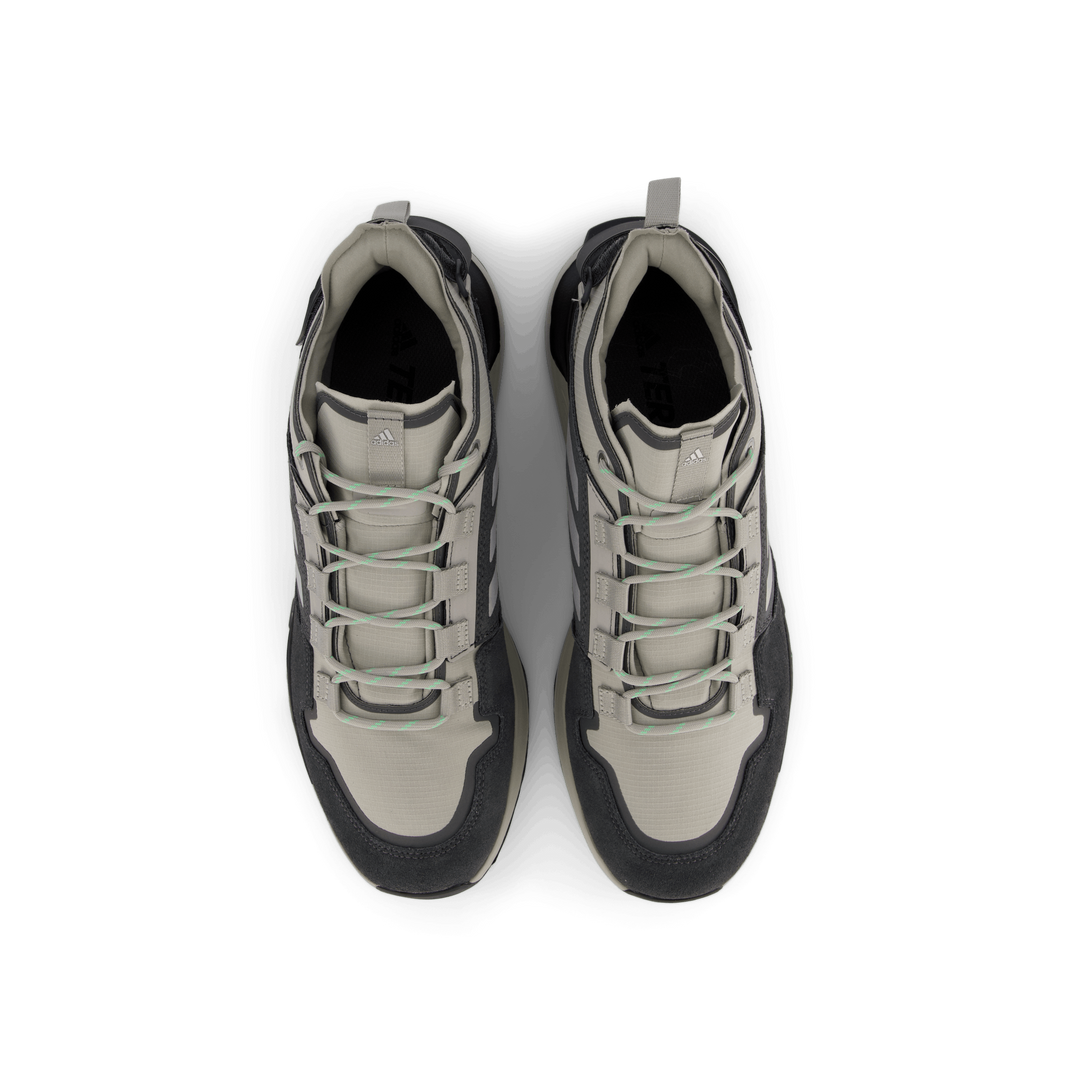Terrex Hikster Low Hiking Shoes Grey Five / Silver Metallic / Beam Green