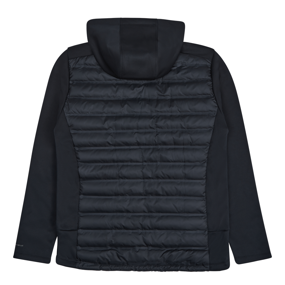 Out-shield™ Insulated Full Zip Shield Hybrid Hoodie-black