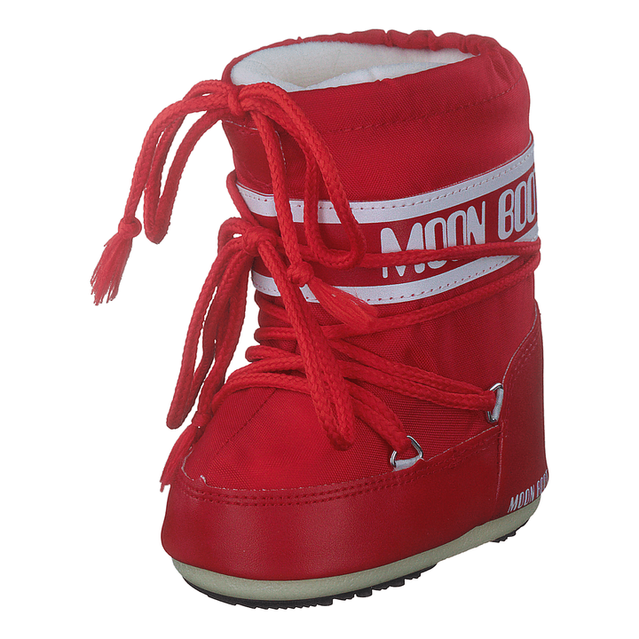 Mb Moon Boot Mini Nylon Red