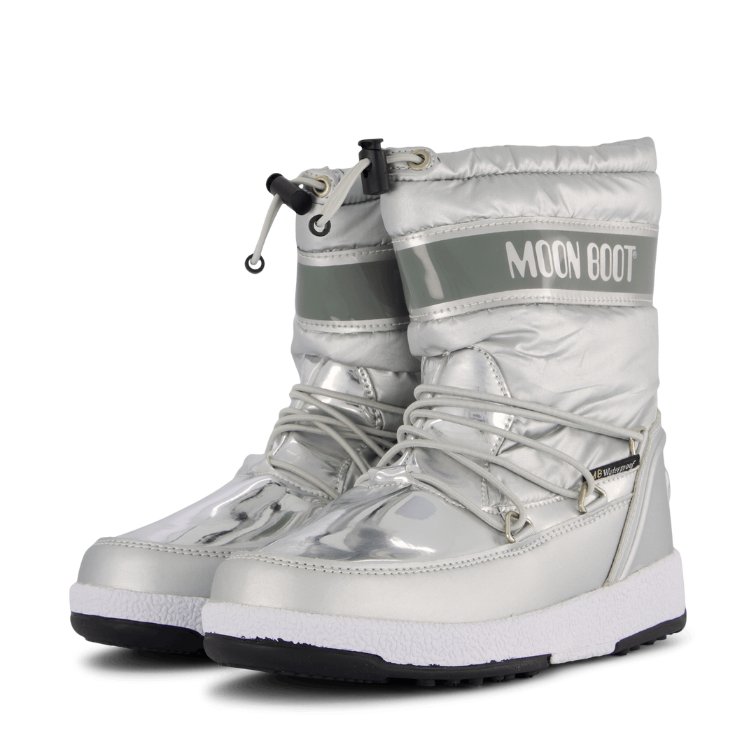 Mb Moon Boot W.e. Jr Girl Soft Silver 003