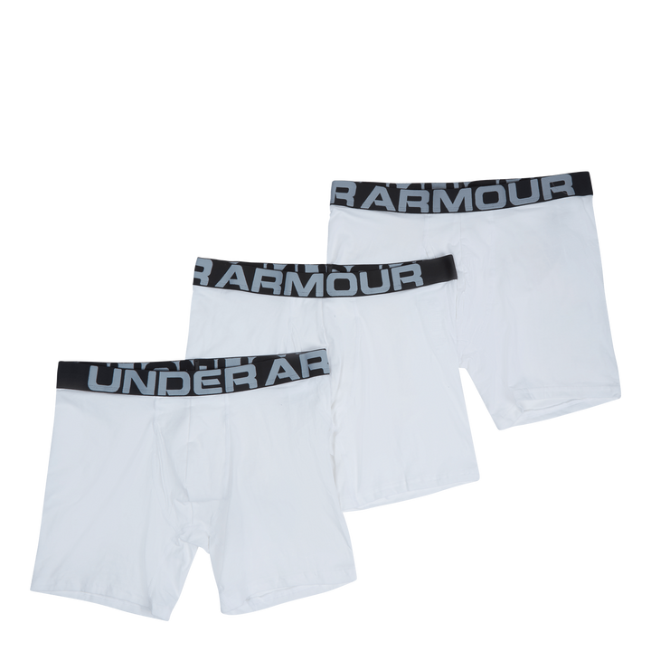 UA Charged Cotton 6in 3 Pack