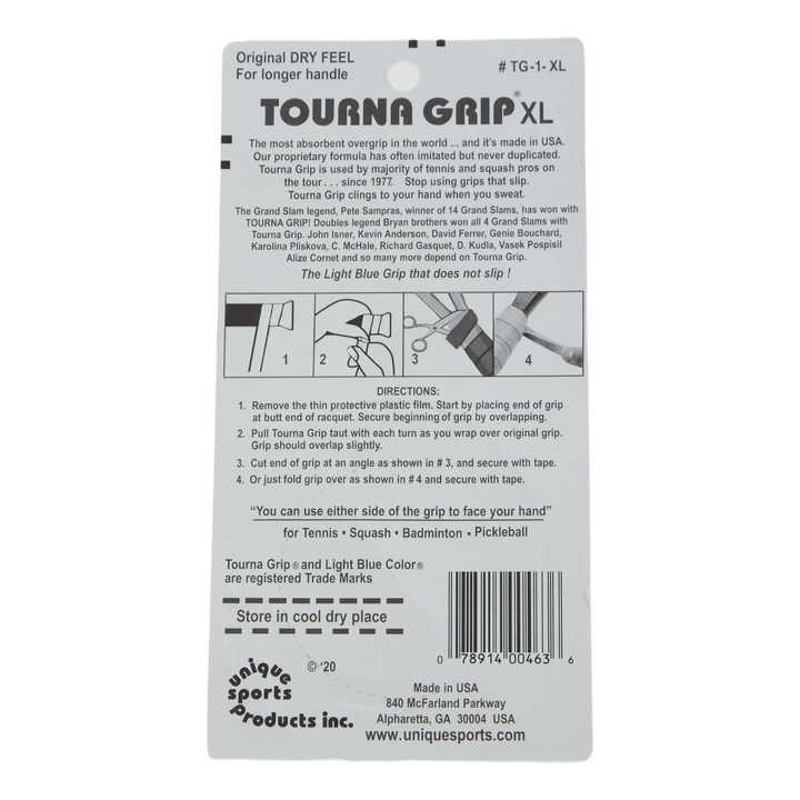 Tourna Tourna Grip Xl 3-pack Blue