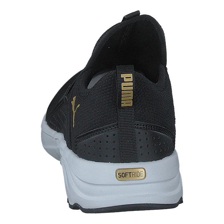 Softride Sophia Slip-on Wn's Puma Black-puma Team Gold