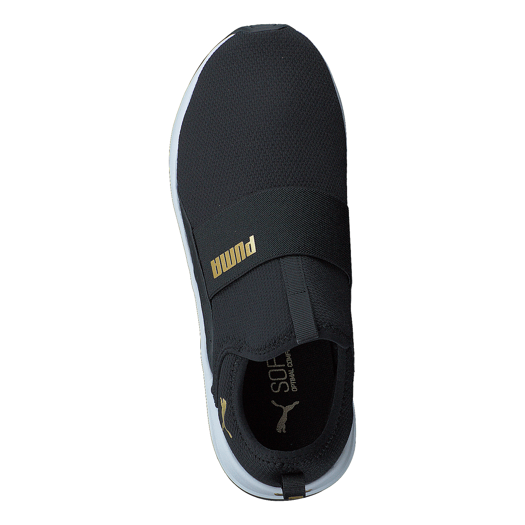 Softride Sophia Slip-on Wn's Puma Black-puma Team Gold