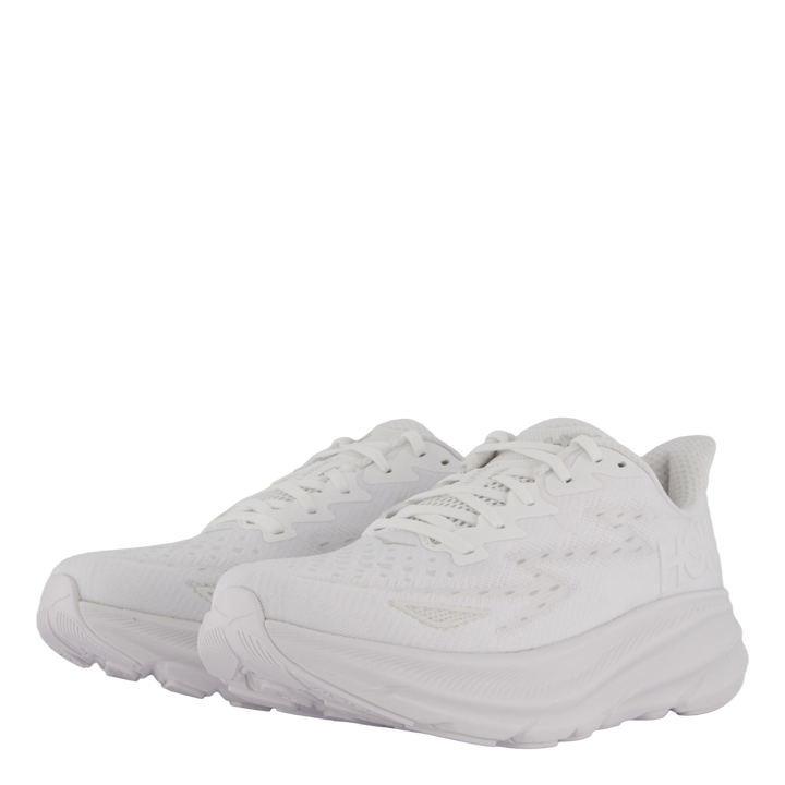 M Clifton 9 White / White