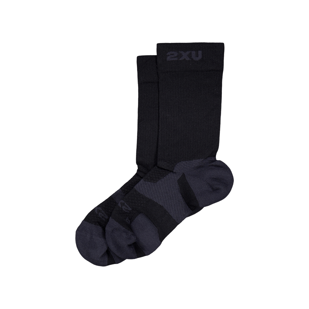 Vectr Light Cushion Crew Sock Black/titanium