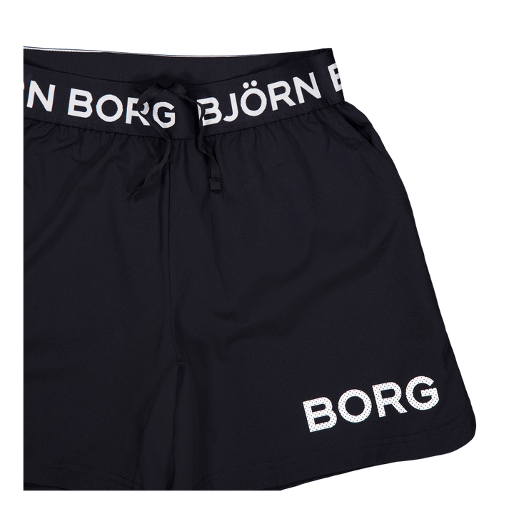 Borg Short Shorts Black Beauty
