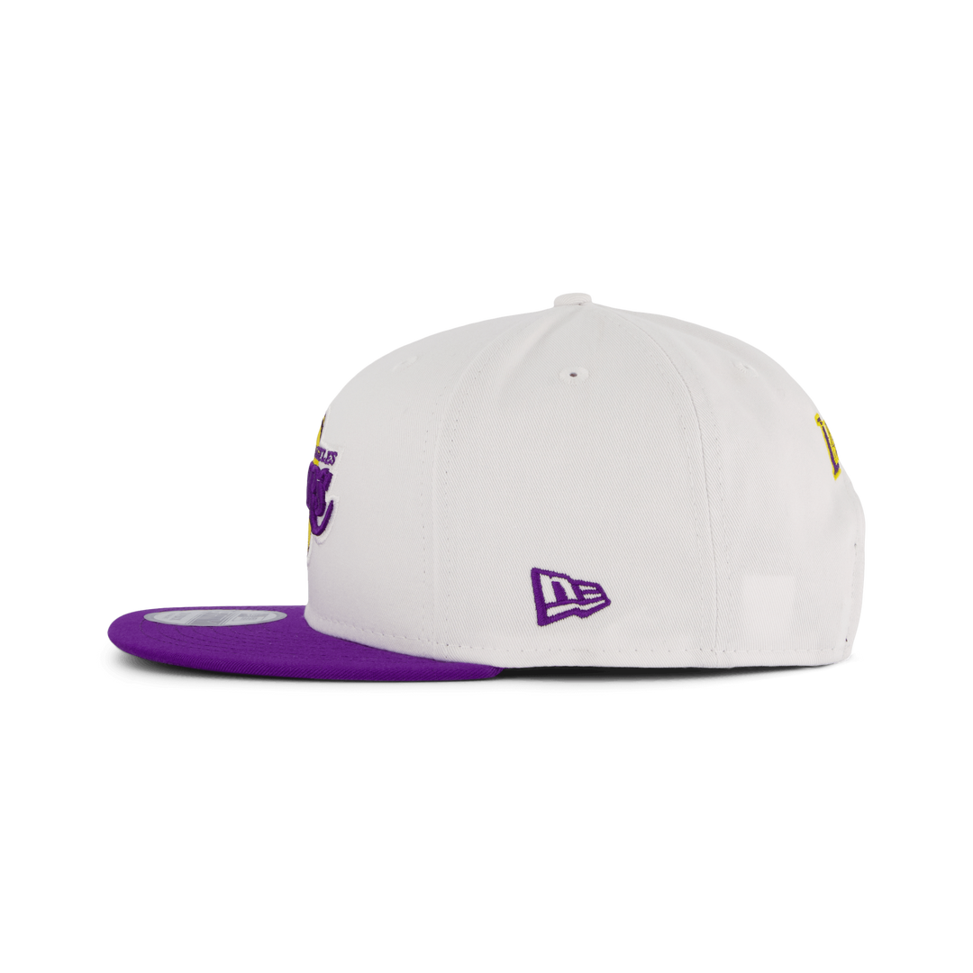 Wht Crown Team 9fifty Lakers Whitrp
