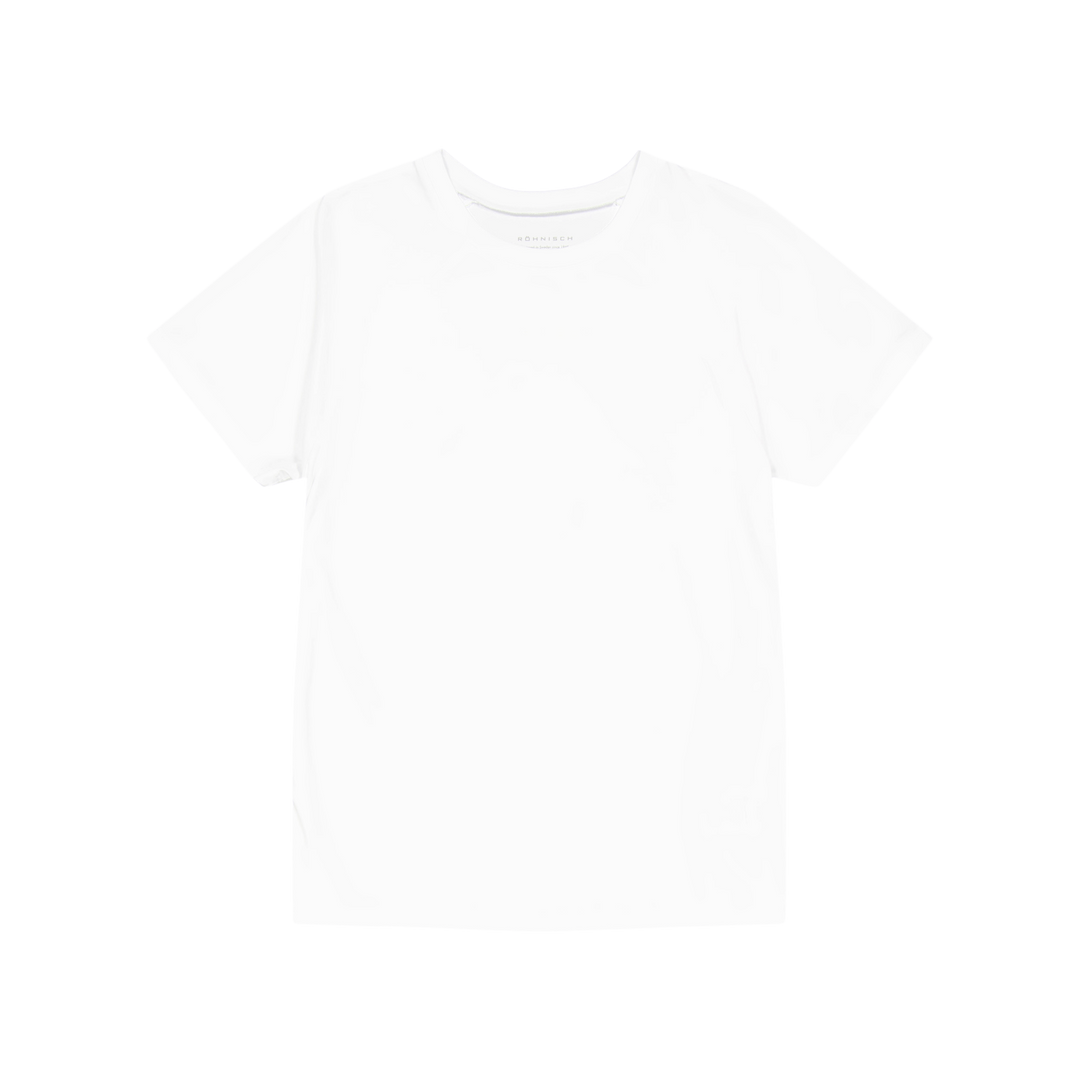 Active Logo Tee White