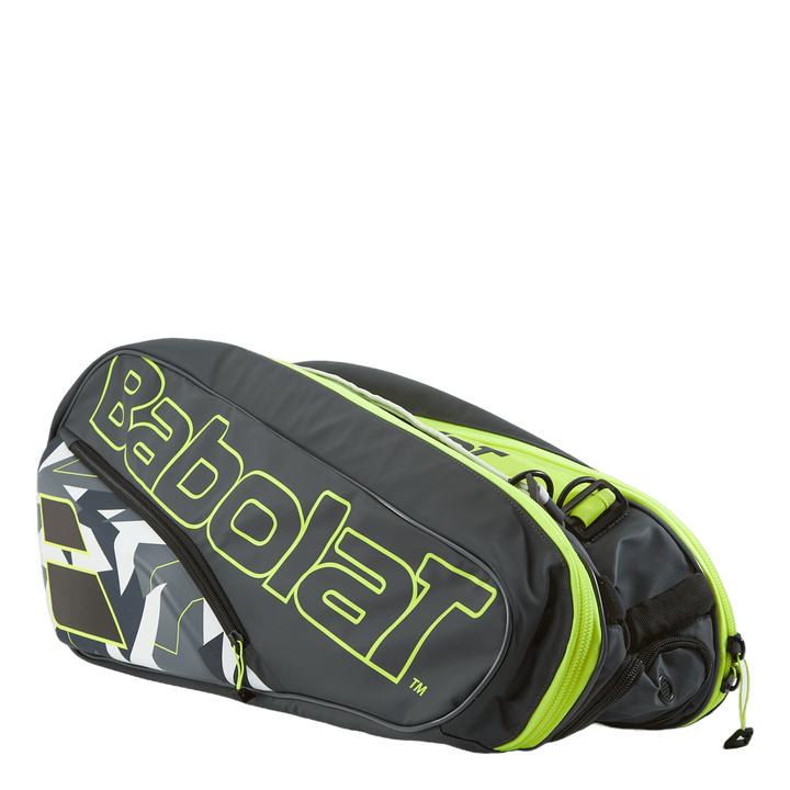 Racket Holder X 6 Pure Aero Black/yellow