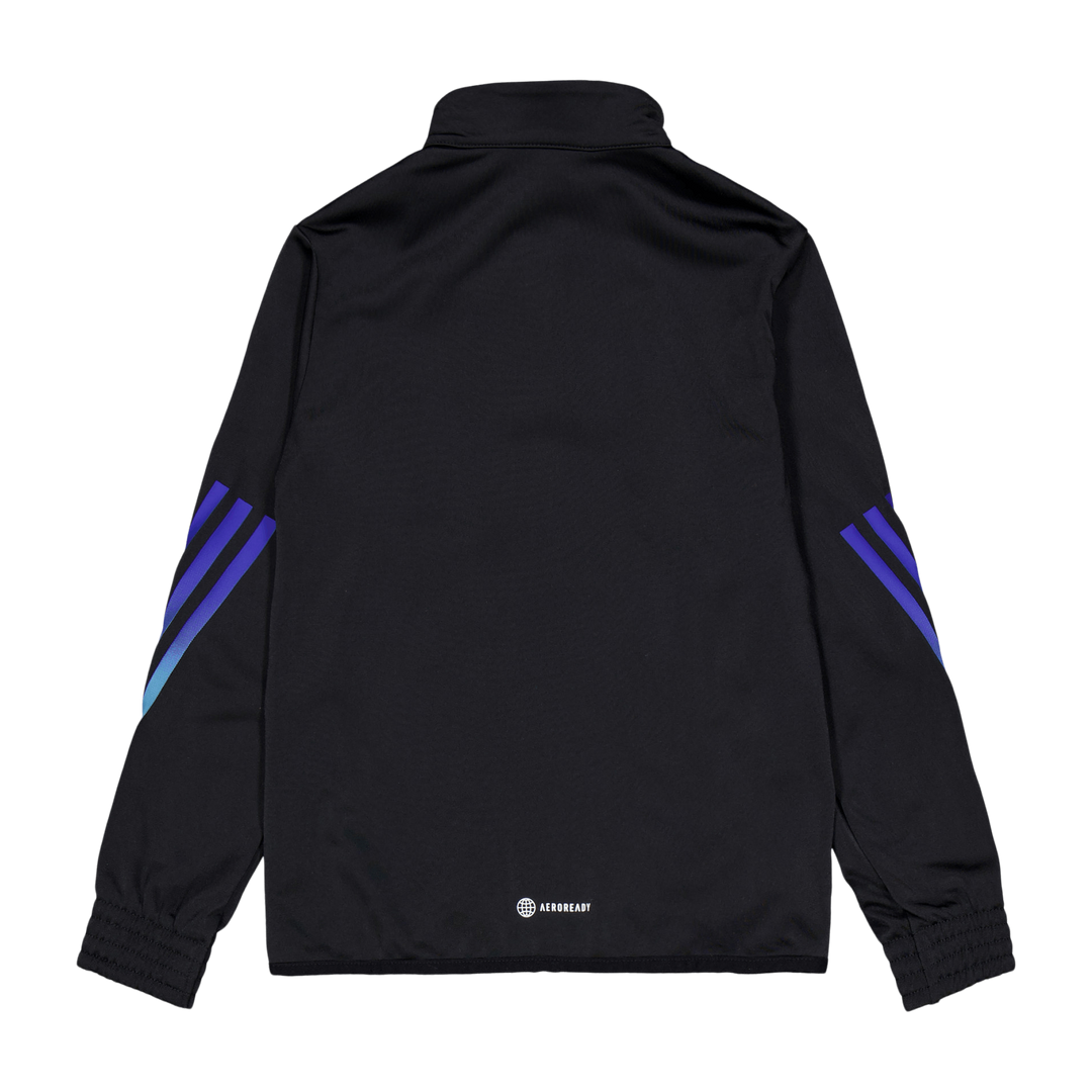 adidas Train Icons AEROREADY 3 Stripes Tracksuit Black