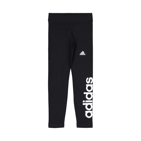 adidas Essentials Linear Logo Cotton Leggings Black Sportamore