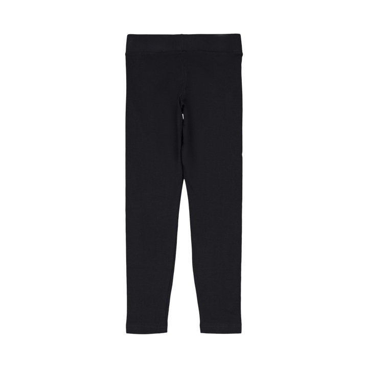 Essentials Linear Logo Cotton Leggings Black