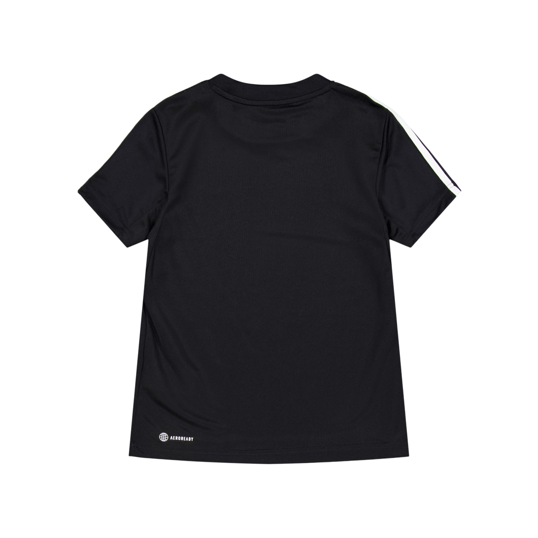 3-Stripes Essentials adidas – Regular-Fit Black T-Shirt AEROREADY Train