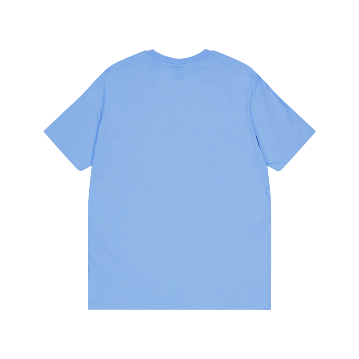 Crewneck T-shirt Azure Blue