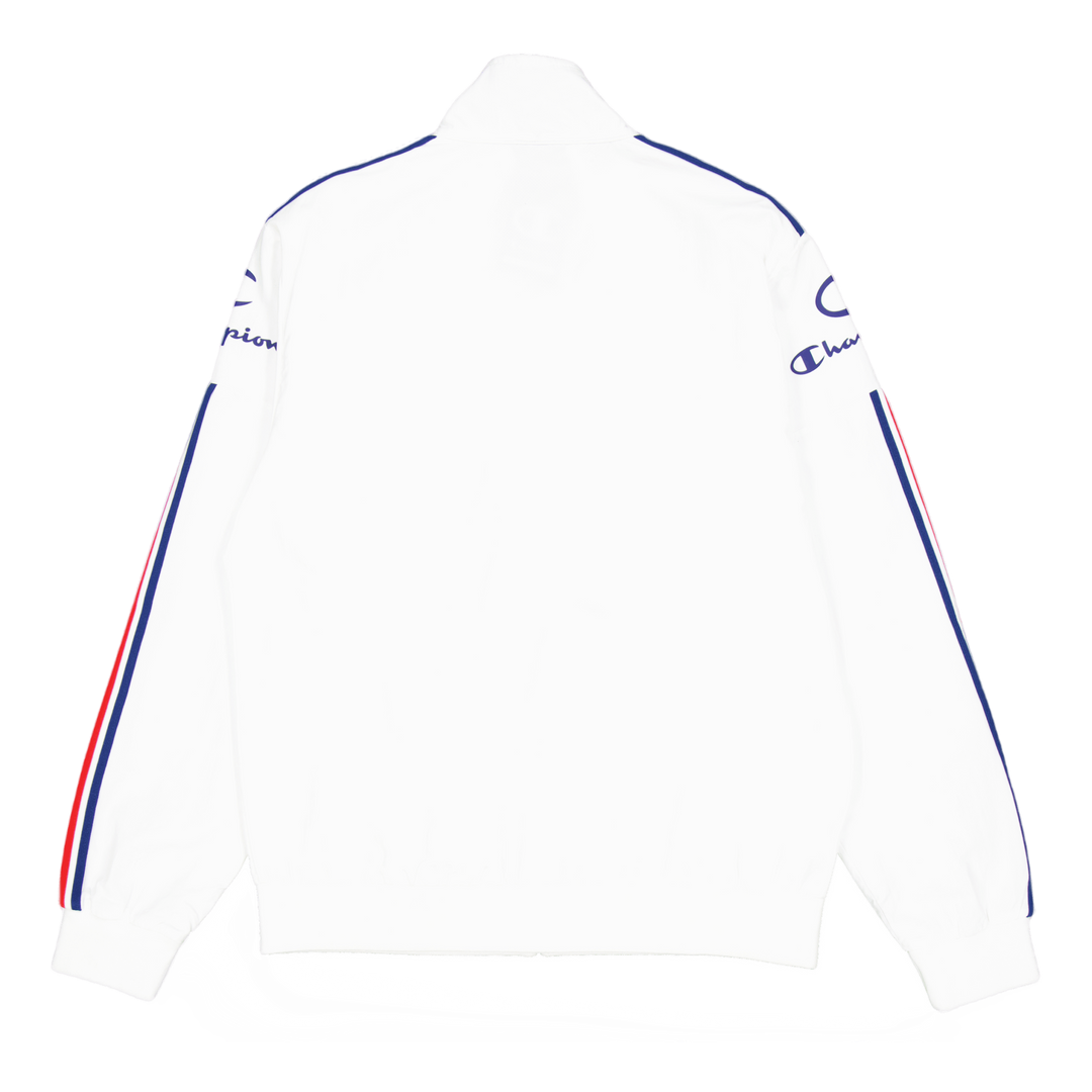 Full Zip Sweatshirt White