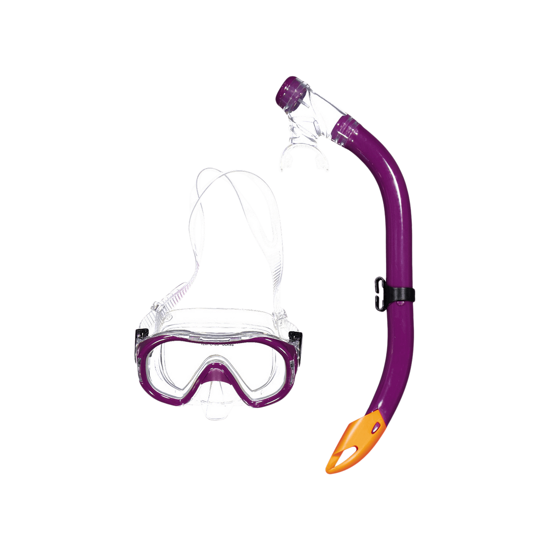 Cebu Jr. Diving Set - 3 Pcs. Dark Purple