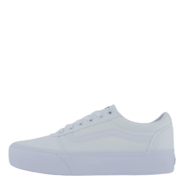 Wm Ward Platform (canvas) White