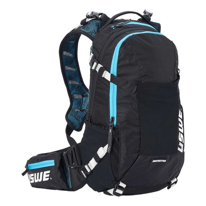 Flow 16l Mtb Protector Pack Black/malmoe Blue