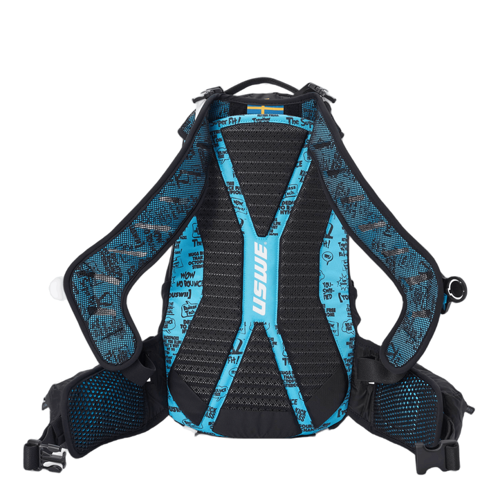 Flow 16l Mtb Protector Pack Black/malmoe Blue