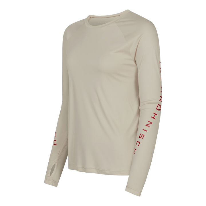 Active Logo Long Sleeve Oatmeal