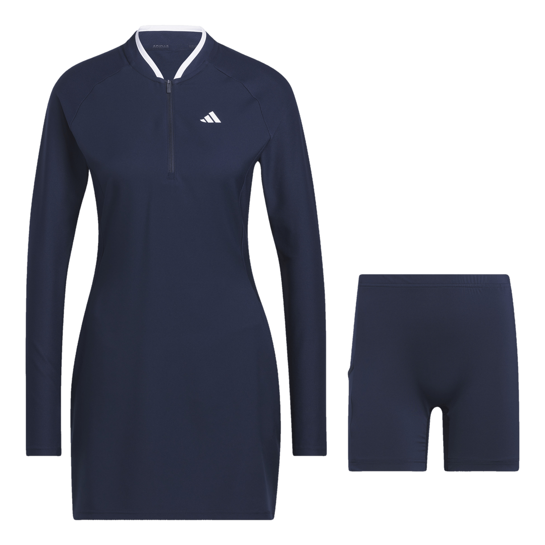 Long Sleeve Golf Dress Collegiate Navy