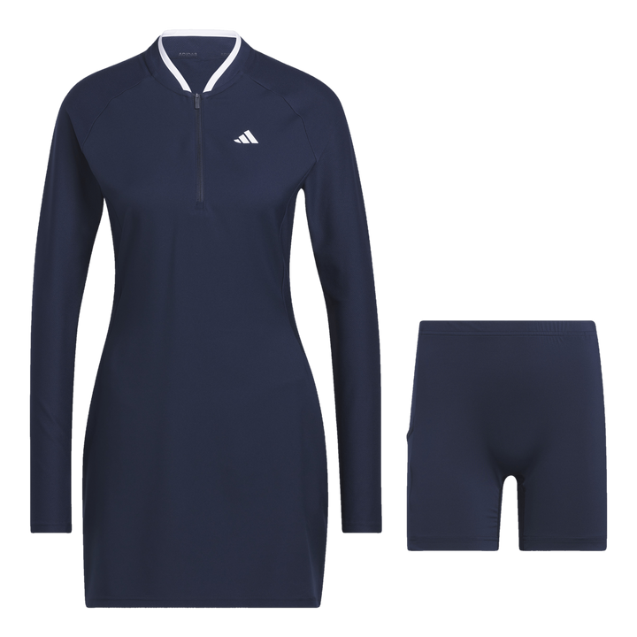 Long Sleeve Golf Dress Collegiate Navy