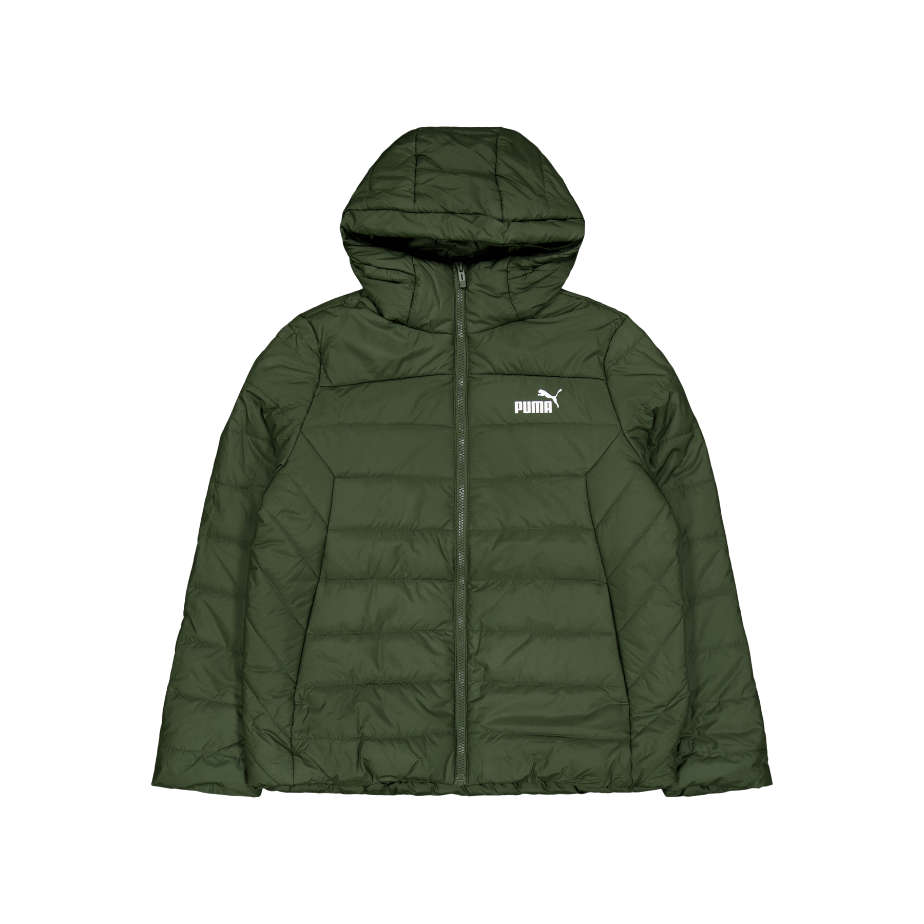 Puma Ess Hooded Padded Jacket Myrtle Sportamore
