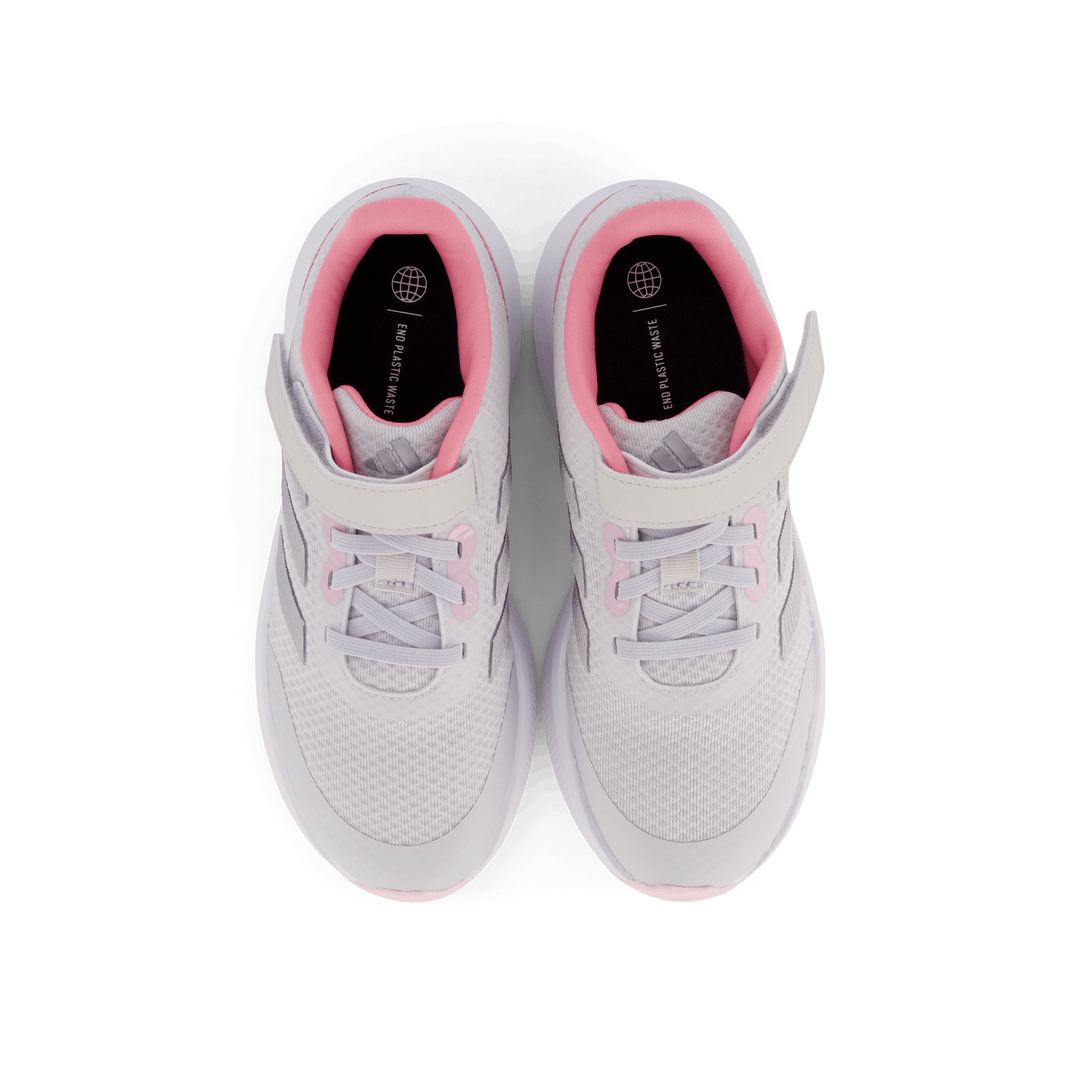 RunFalcon 3.0 Elastic Lace Top Strap Shoes Dshgry / Silvmt / Blipnk
