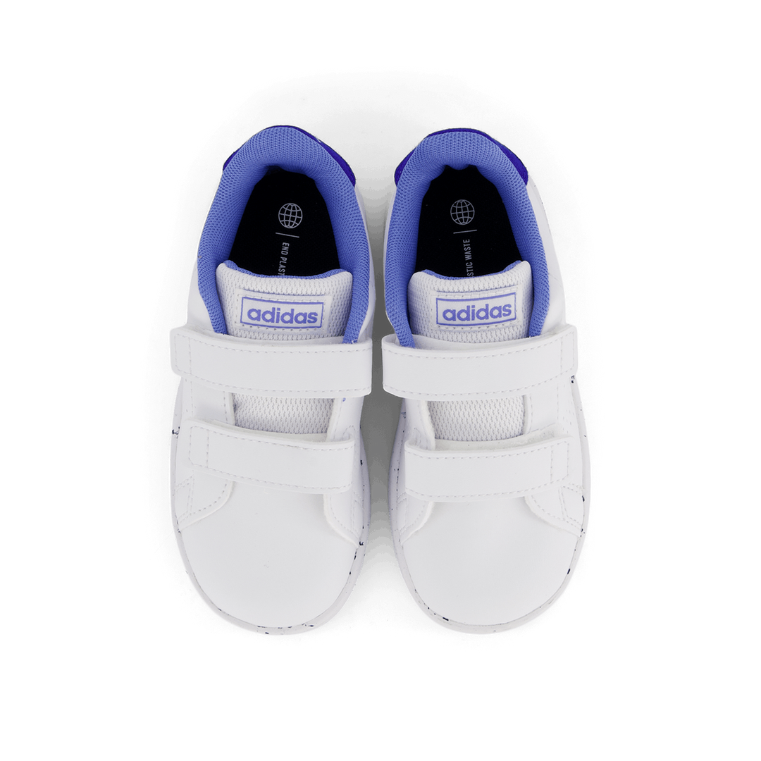 Advantage Lifestyle Court Two Hook-and-Loop Shoes Cloud White / Cloud White / Blue Fusion