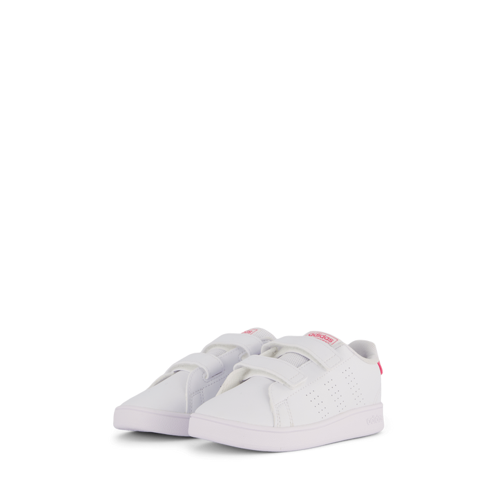 Advantage Lifestyle Court Two Hook-and-Loop Shoes Cloud White / Pulse Magenta / Wonder Quartz