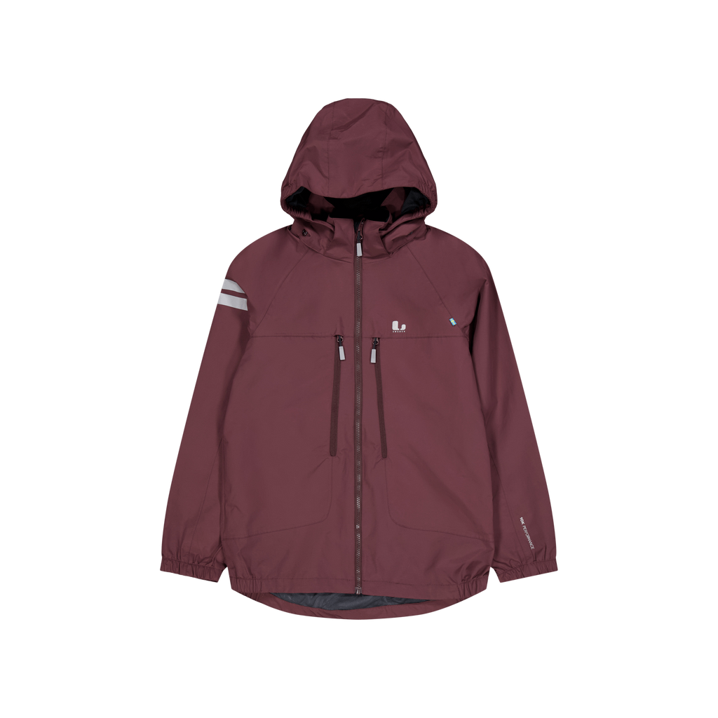 Lingbo Shell Jacket Dark Plum