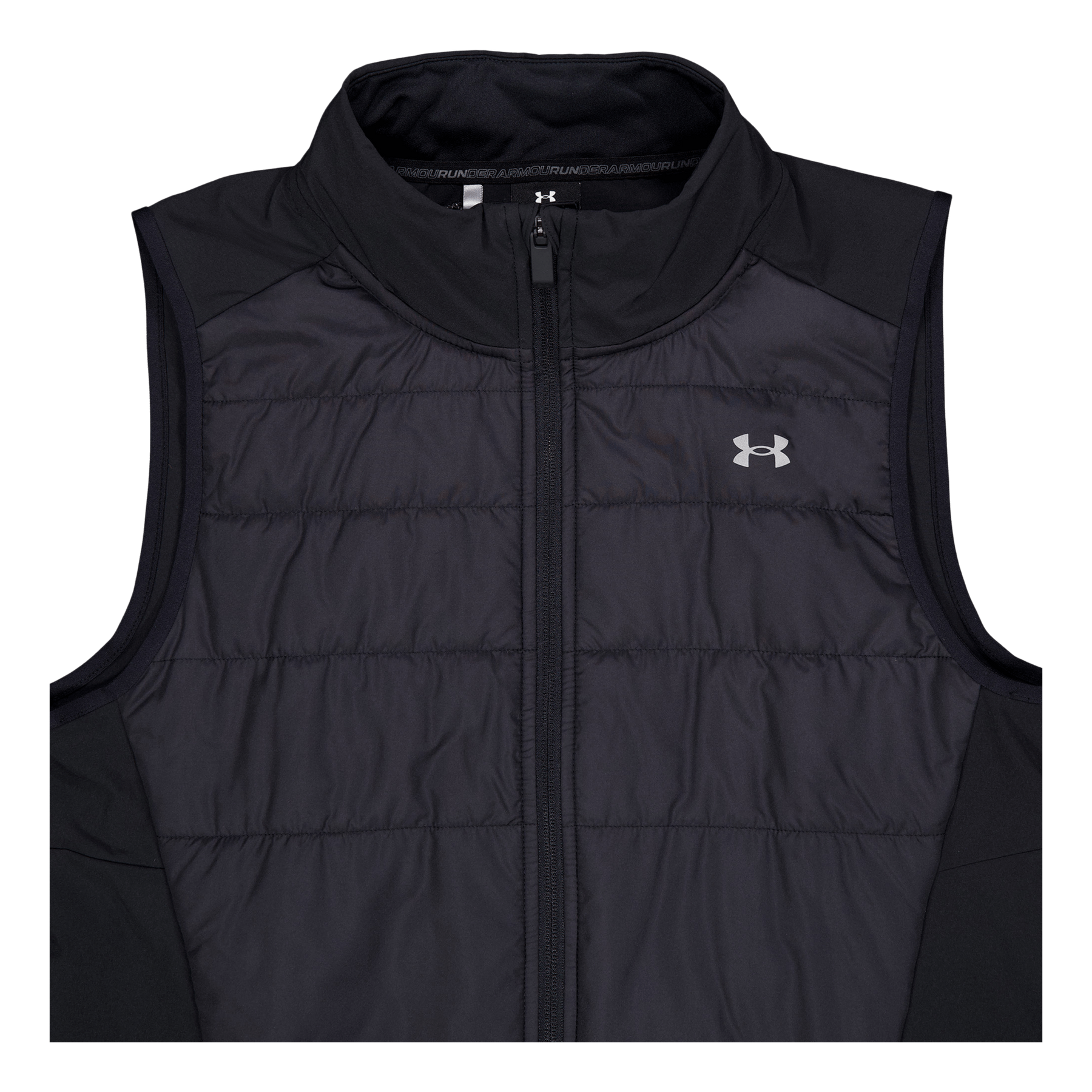 Under armour black vest sales