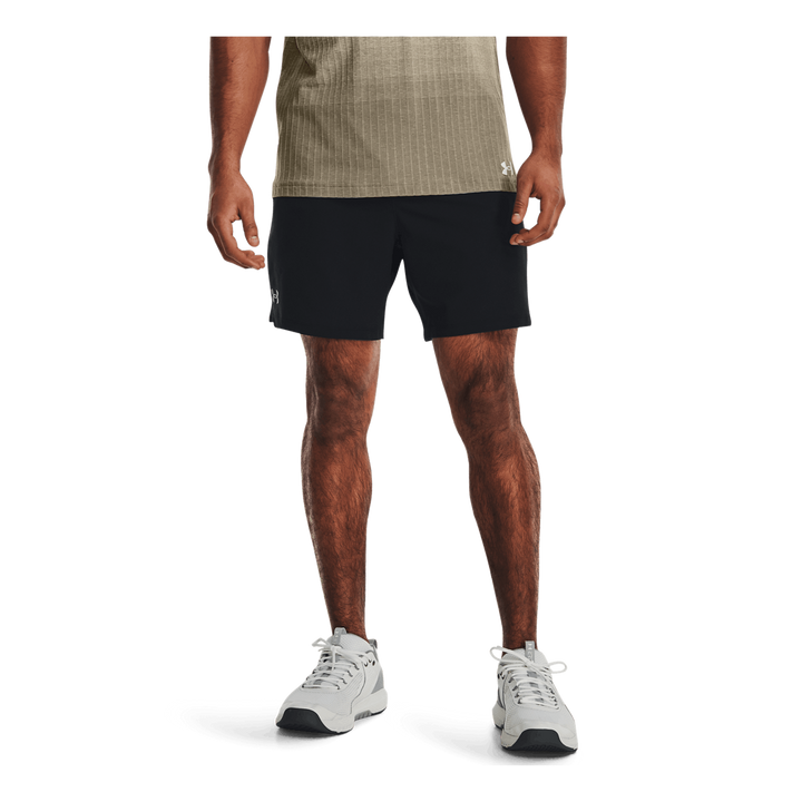 Ua Vanish Woven 6in Shorts Black