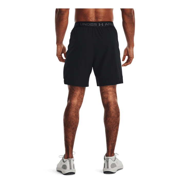 Ua Vanish Woven 6in Shorts Black