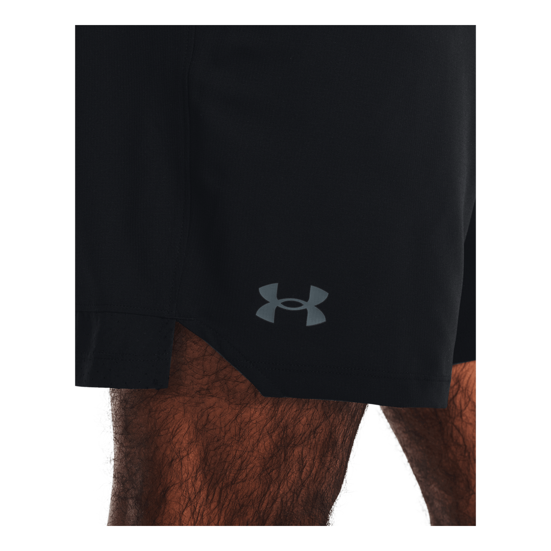 Ua Vanish Woven 6in Shorts Black